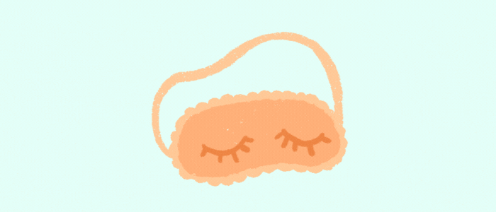 schlafmaske in rem und nrem phase