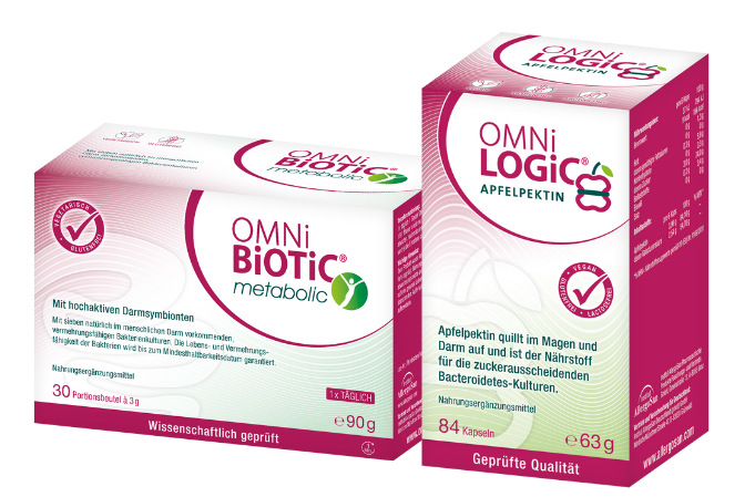 OMNi-BiOTiC metabolic und OMNi-LOGiC APFELPEKTIN