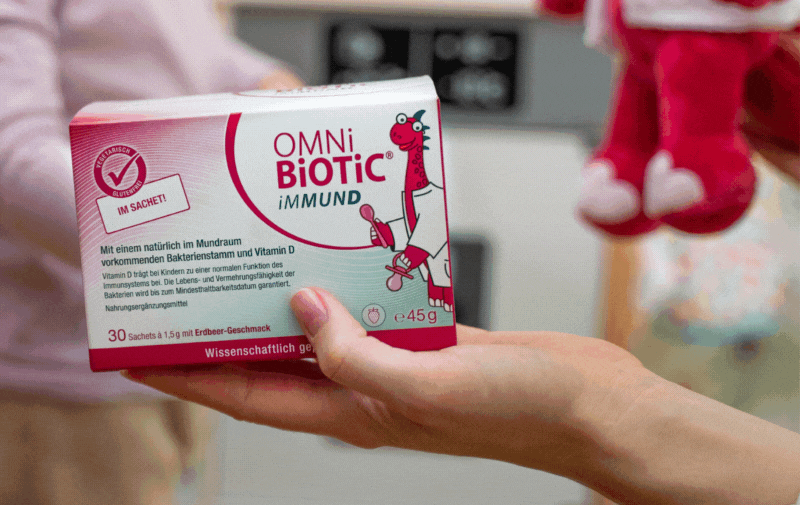 OMNi-BiOTiC® iMMUND Sachet - jetzt neu auch für Kleinkinder geeignet!