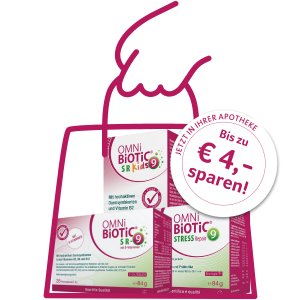 OMNi-BiOTiC® SR-9 mit B-Vitaminen, OMNi-BiOTiC® SR-9 Kids und OMNi-BiOTiC® STRESS Repair mittels Click & Collect bestellen