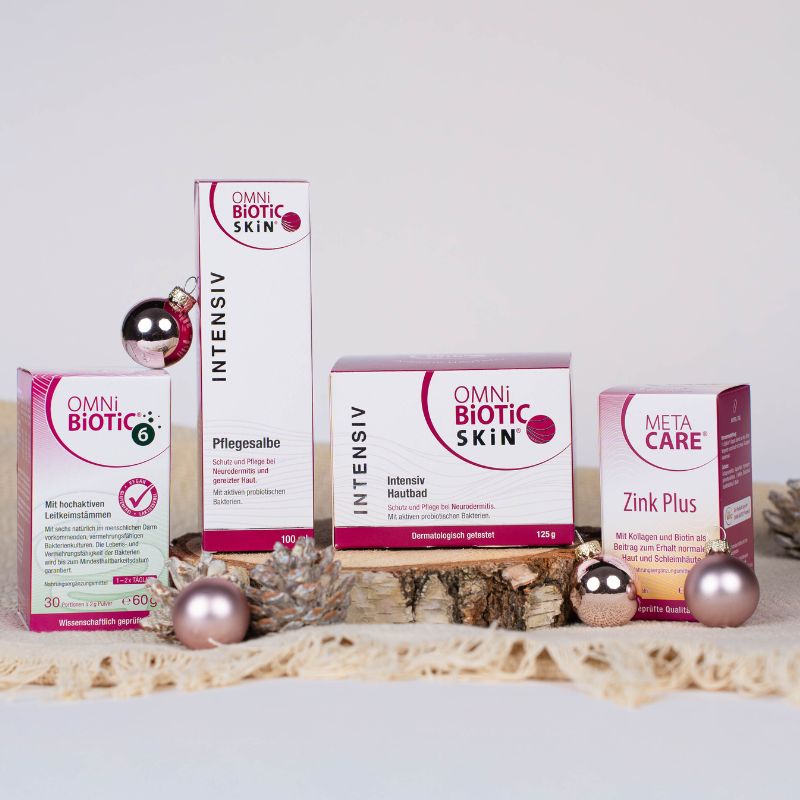 Das Haut-Wohlfühl-Paket im OMNi-BiOTiC® Adventskalender des Institut AllergoSan
