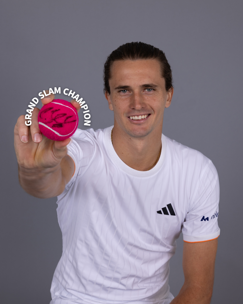 Alexander Zverev setzt auf OMNi-BiOTiC®