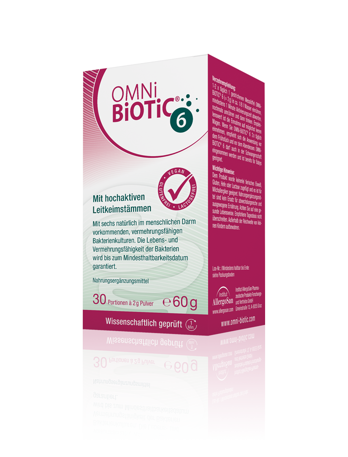 OMNi-BiOTiC® 6 – Darmflora aufbauen