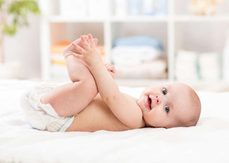 Das Darmmikrobiom eines Babys