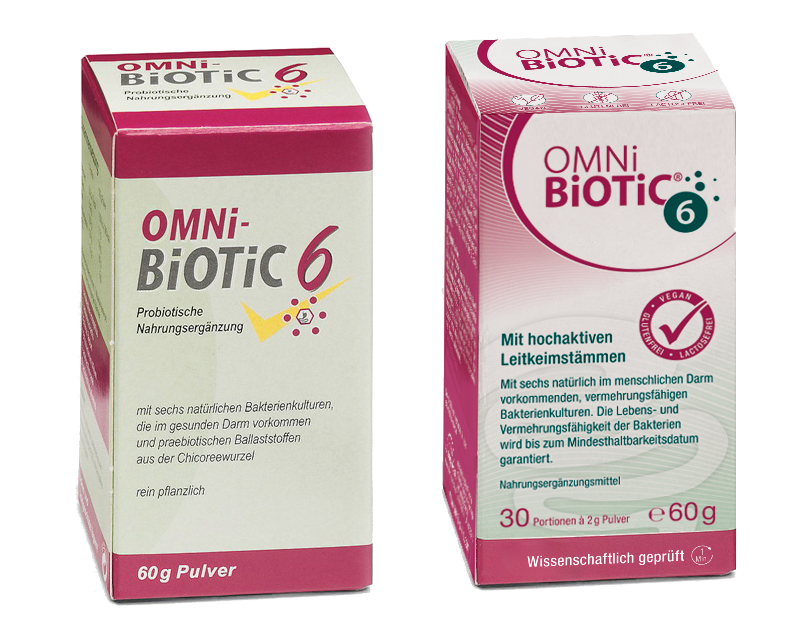 OMNi-BiOTiC 6 im Lauf der Jahre