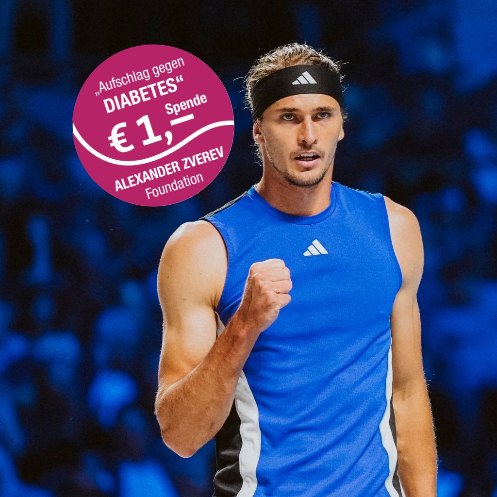 Alexander Zverev - Aufschlag gegen Diabetes Foundation
