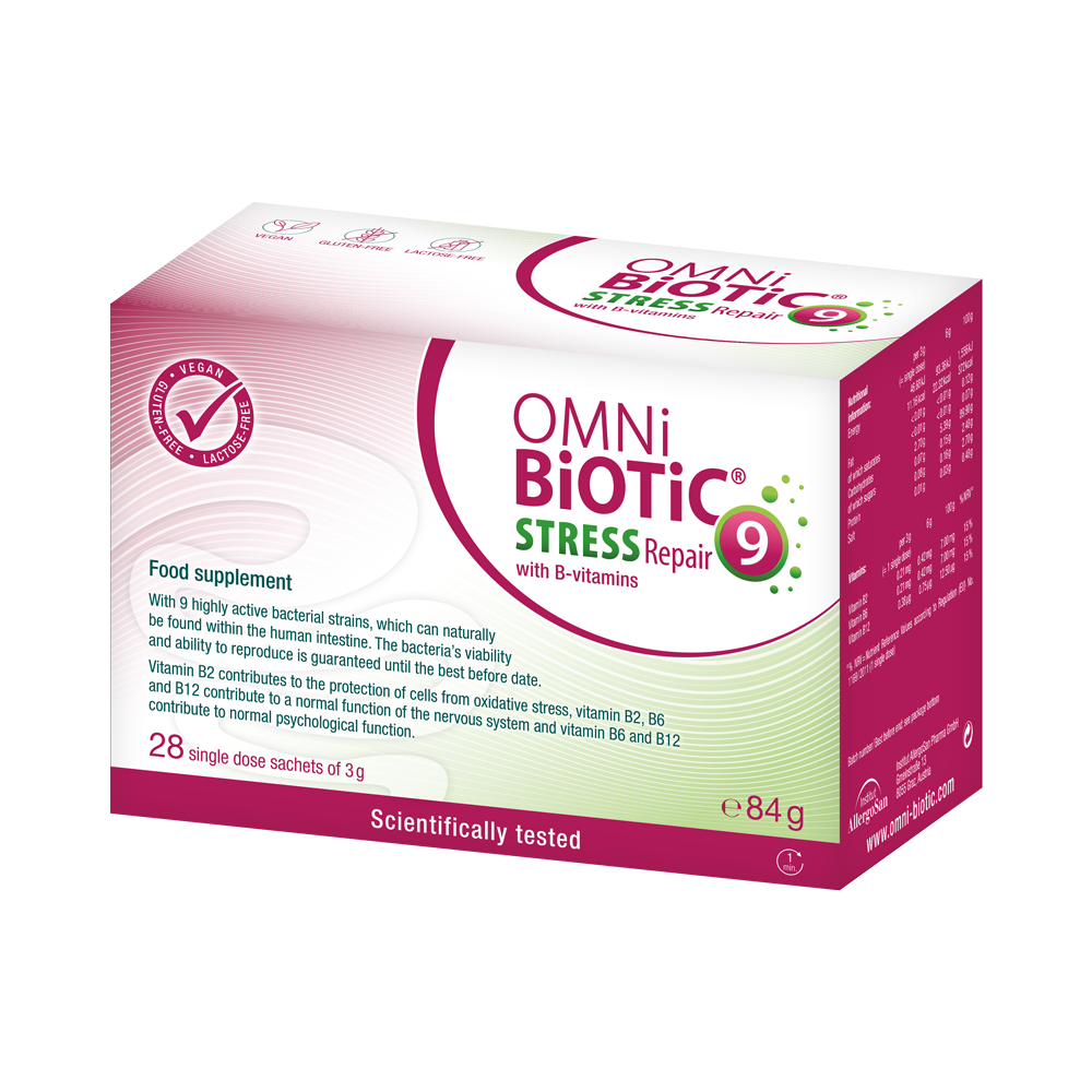 omni biotic stress repair b vitamine 28 3g int