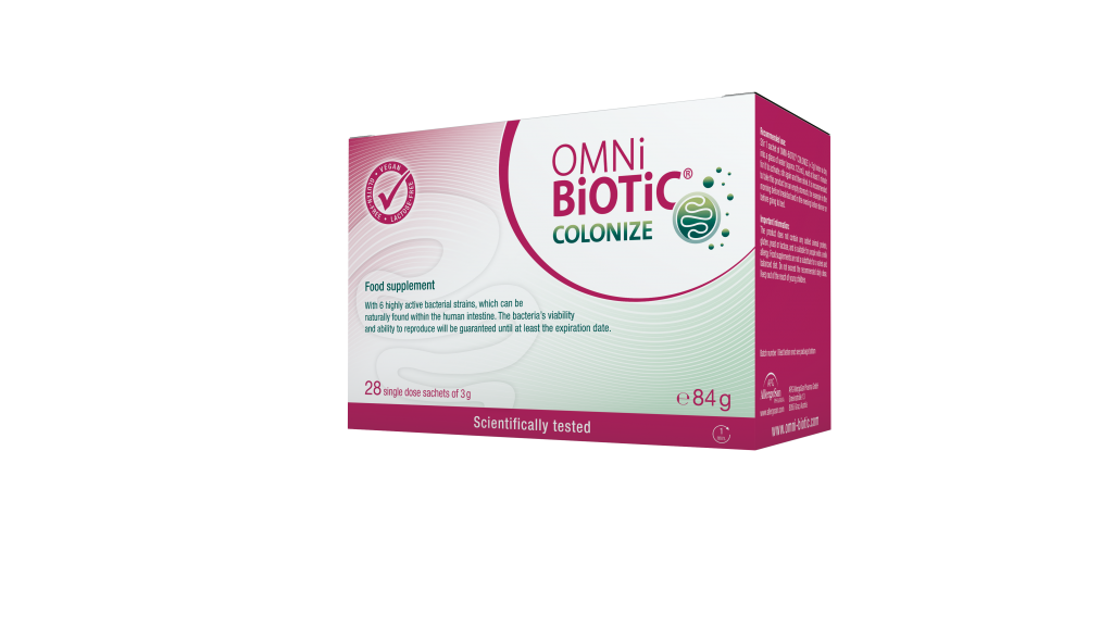 omni-biotic colonize probiotic after colonoscopy