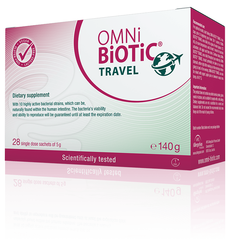 OMNi-BiOTiC® TRAVEL Para cada día de viaje