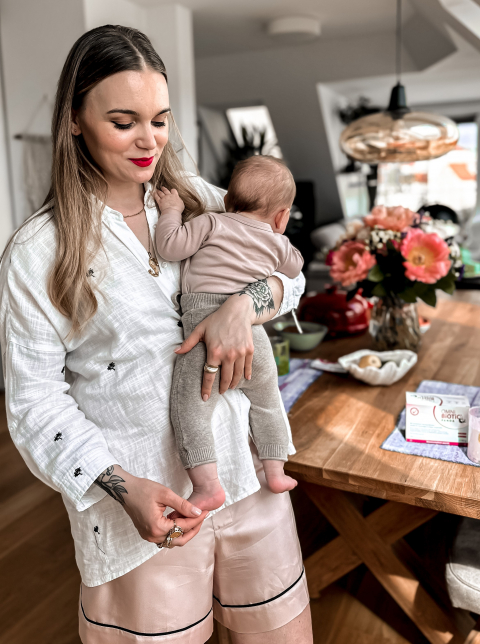 La Historia de Lactancia de Sinah con OMNi-BiOTiC PANDA