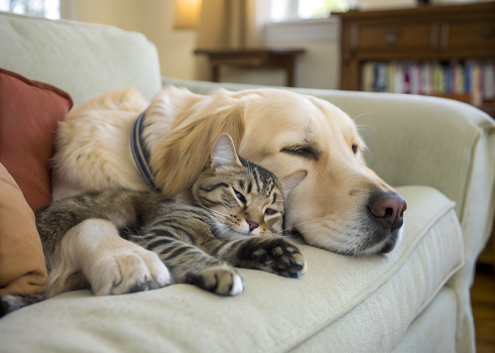 Perros y gatos bien cuidados: su bienestar empieza en la tripita