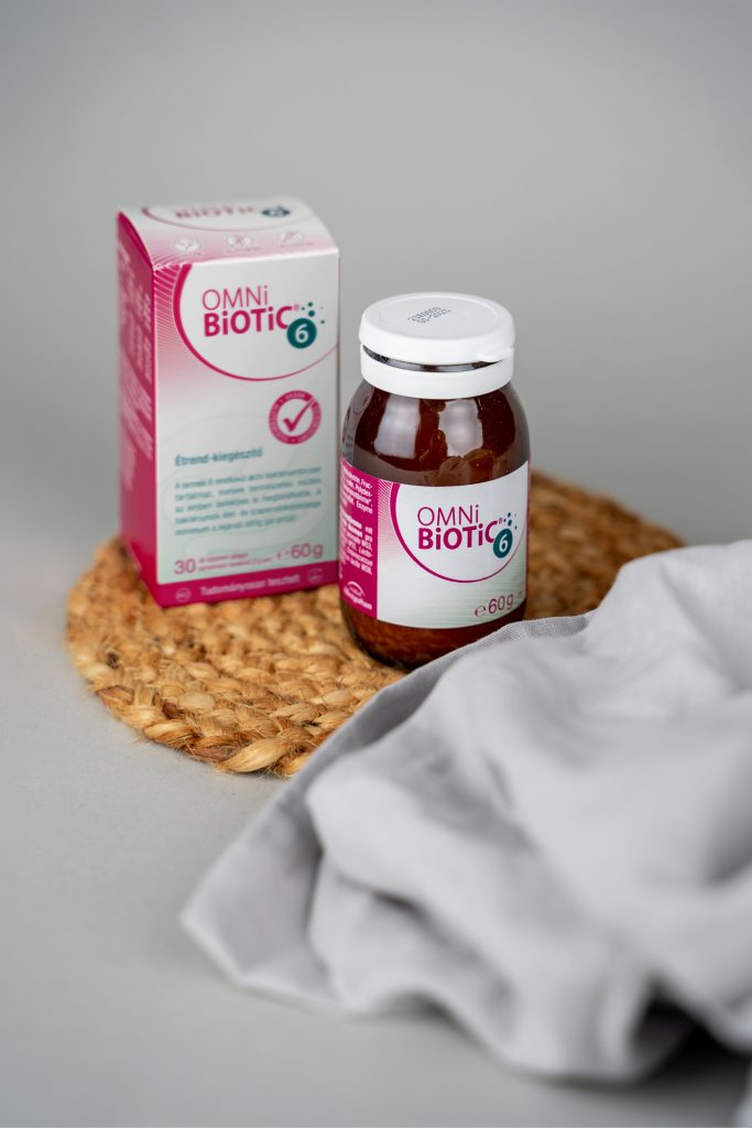 probiotikum, omni-biotic,, bélbaktériumok, baktériumörzsek, puffadás, székrekedés