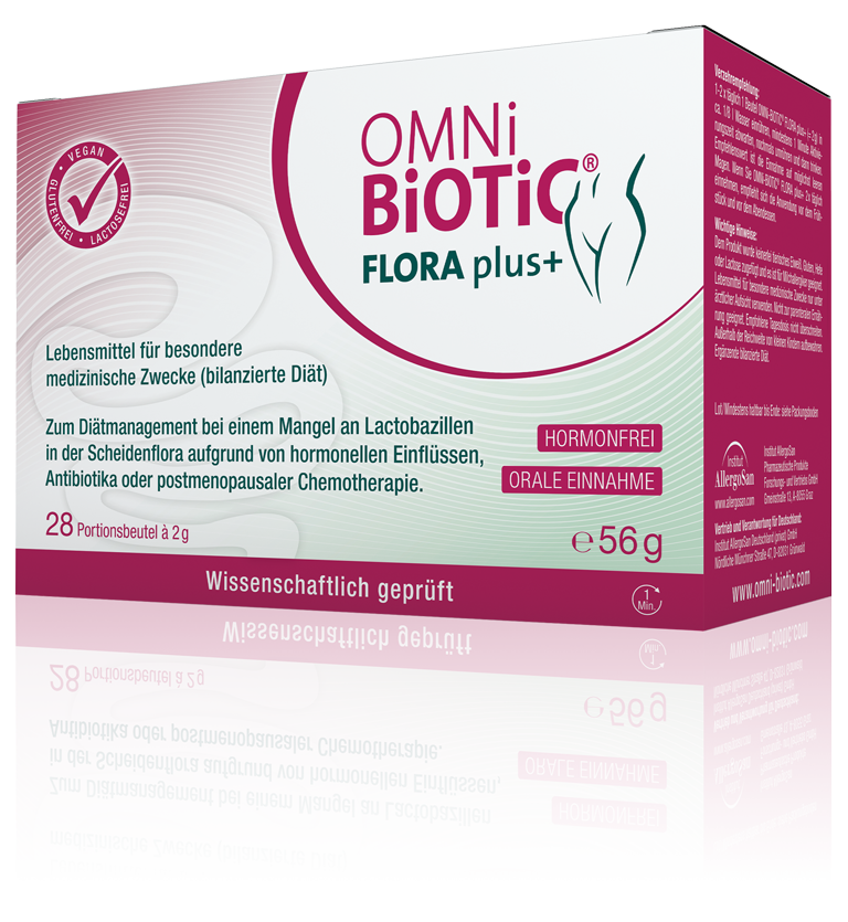 OMNi-BiOTiC® FLORA plus+ Blasenentzündung, Scheidenpilz