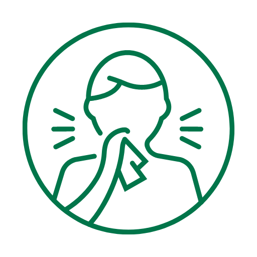 allergy blocked nose development symptoms